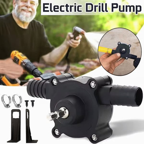 TurboPump – Compact Drill-Powered Fluid Transfer – BUY 1