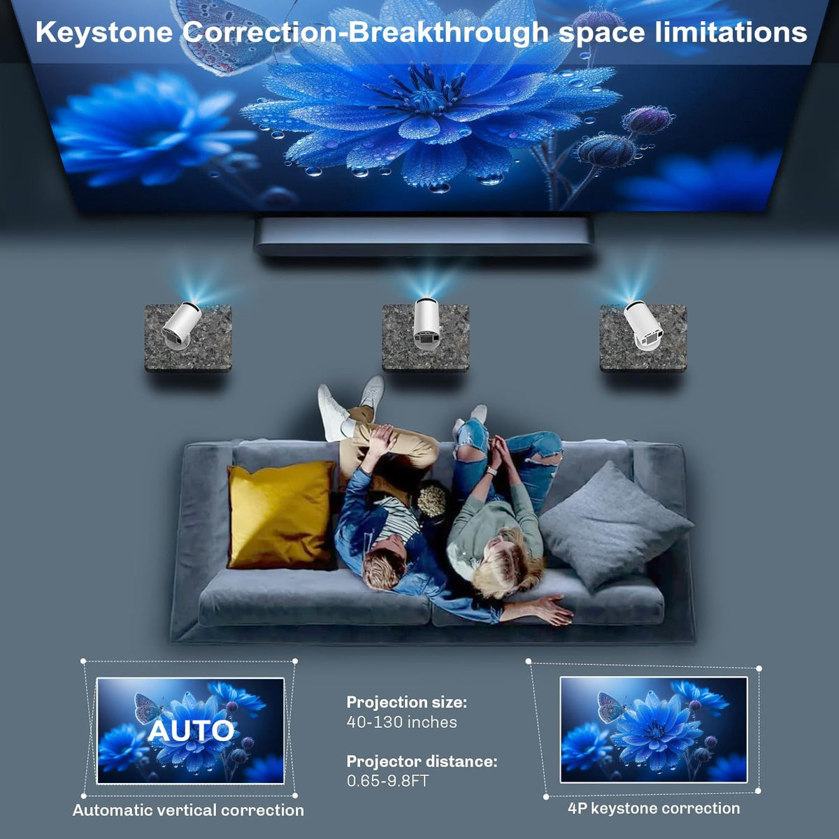 SkyBeam - Wireless Smart Game Projector – Big Screen Fun Anywhere – image 10