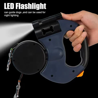 LumiPaw - 2 in 1 Extendable Dual Leash – image 2