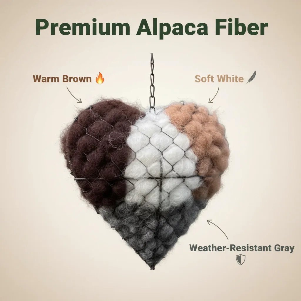 NestingSoul – Eco Handmade Bird Fiber Heart – image 8