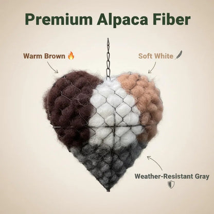NestingSoul – Eco Handmade Bird Fiber Heart – image 8