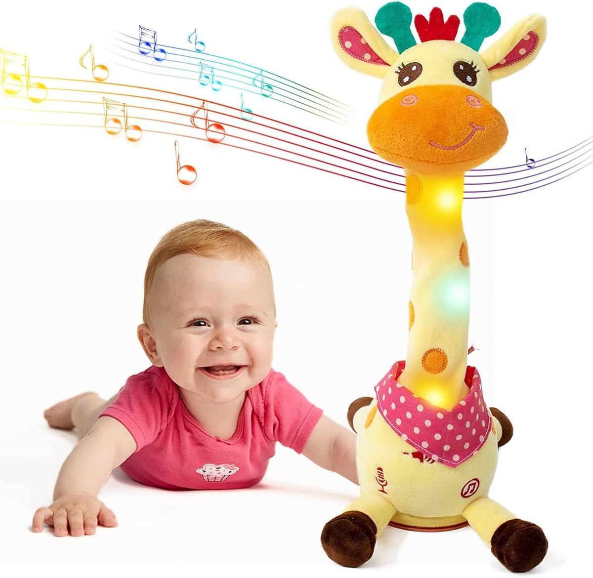 JoyJive – Interactive Musical Giraffe Toy Play & Learn – image 2