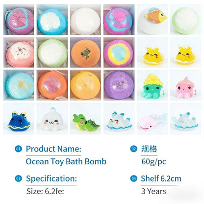 KidSplash – Colorful Bath Bomb Gift Set for Kids – image 5