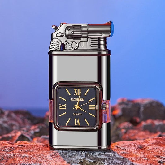 TimeFlame – Vintage Watch Lighter Combo – Walk / Black