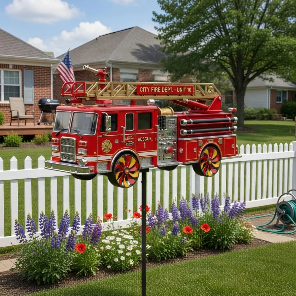 BreezeBlaze – Animated Garden Spinner Truck – image 4