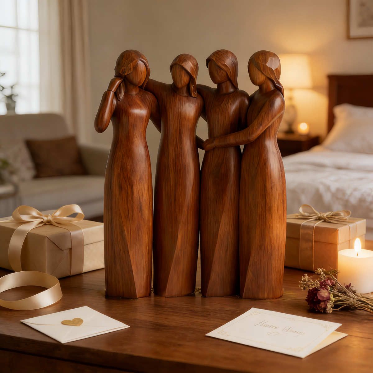 Celebrates Friendships Sisters Sculpture – image 9