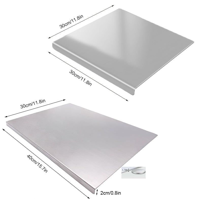 ChefSteel – Stainless Steel Kitchen Cutting Board – image 8