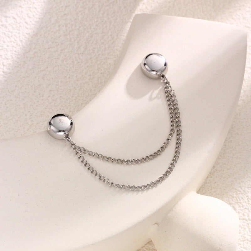 ClipEase – Versatile Magnetic Clothes Clips – Silver / 1 PC