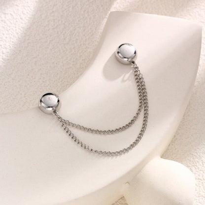ClipEase – Versatile Magnetic Clothes Clips – Silver / 1 PC