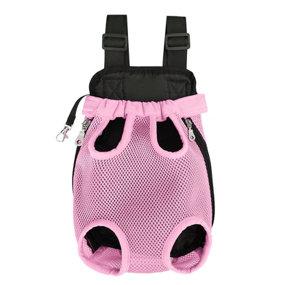 PawVoyage – Pet Travel Leg-Out Backpack – Pink / S (less than 5.5 pounds)/( <2.5KG)