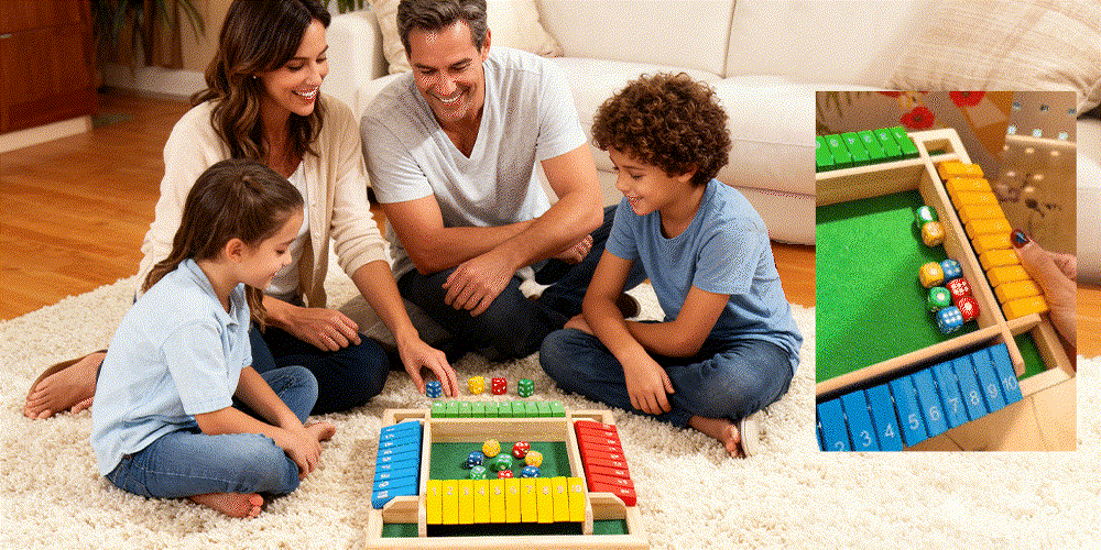 NumberLogic – Shut the Box Wooden Game – image 7