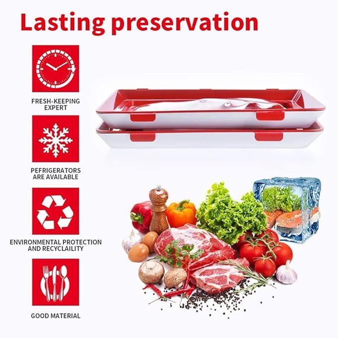 PureLock – Reusable Freshness Food Preserving Tray – image 9