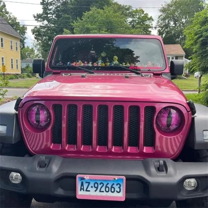 DriveCore – Monster Eye Headlight Decals – Pink / Buy 1 Pair
