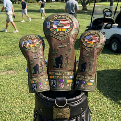 ValorCrest – Vietnam Veteran Tribute Golf Head Cover – Hybrid
