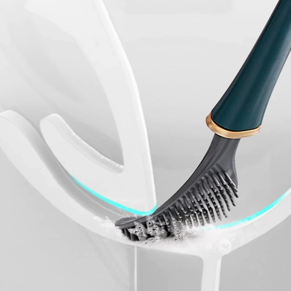 CleanFlow – Flexible Silicone Toilet Brush Set – image 13