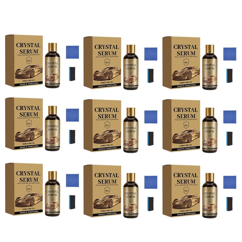 ShineFlow – Hydrophobic Car Coating Kit – 9 sets