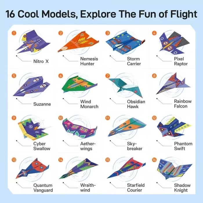 FlyBuild – Creative Paper Plane Kit for Kids – image 6