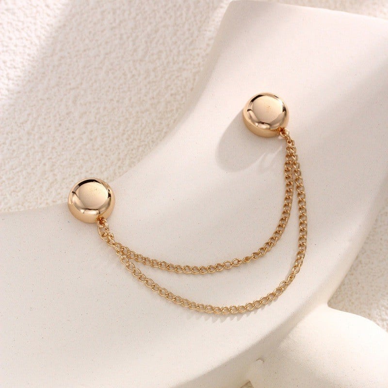 ClipEase – Versatile Magnetic Clothes Clips – Gold / 1 PC