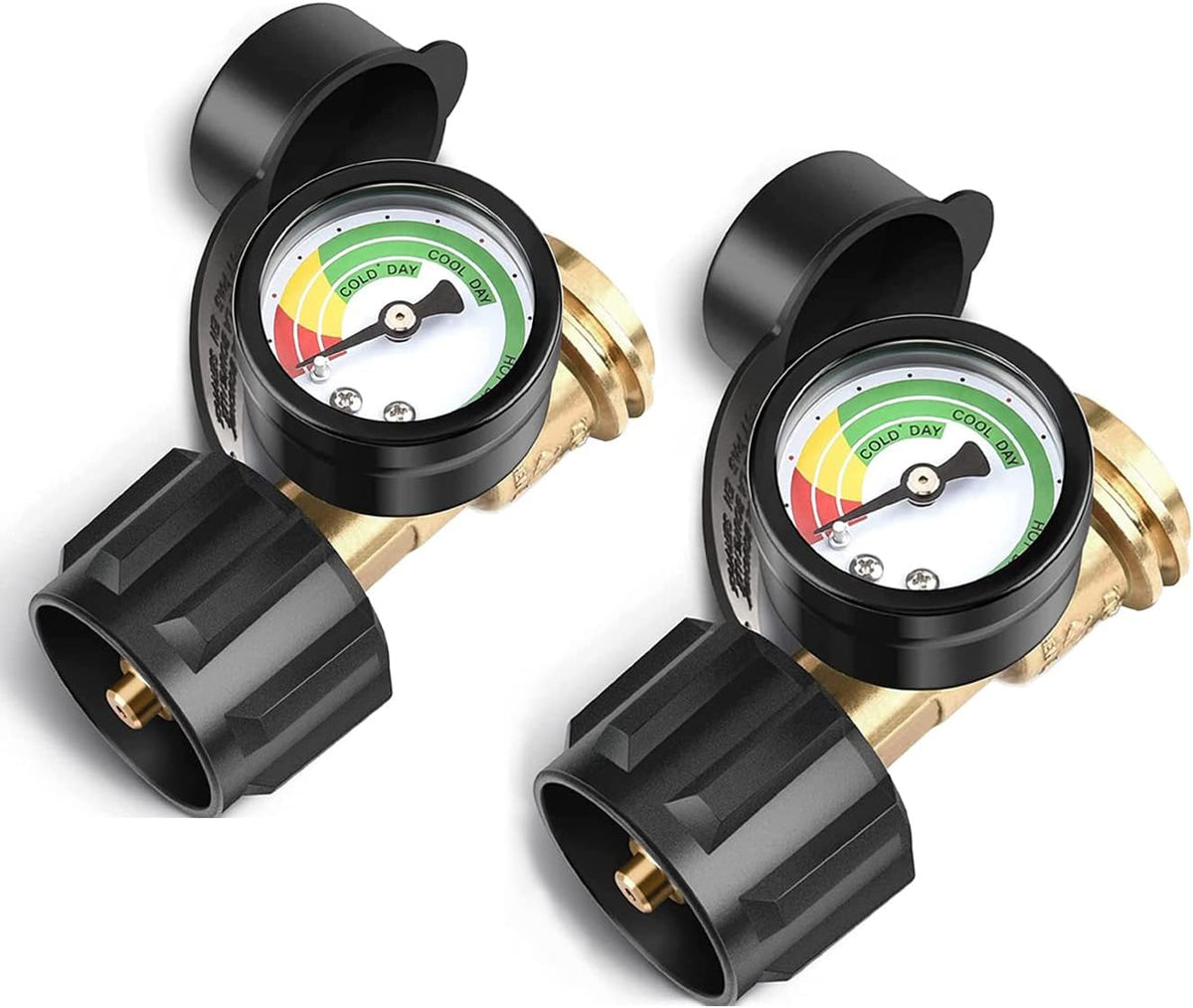 GasGuard – Universal Propane Tank Gauge – 2 Pack