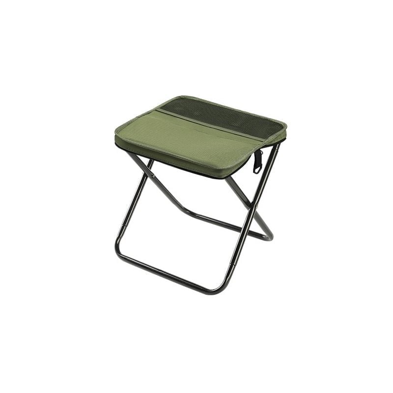 CarrySit – Travel Folding Stool – Green / Large (11.4 × 9.8 × 12.2 in)