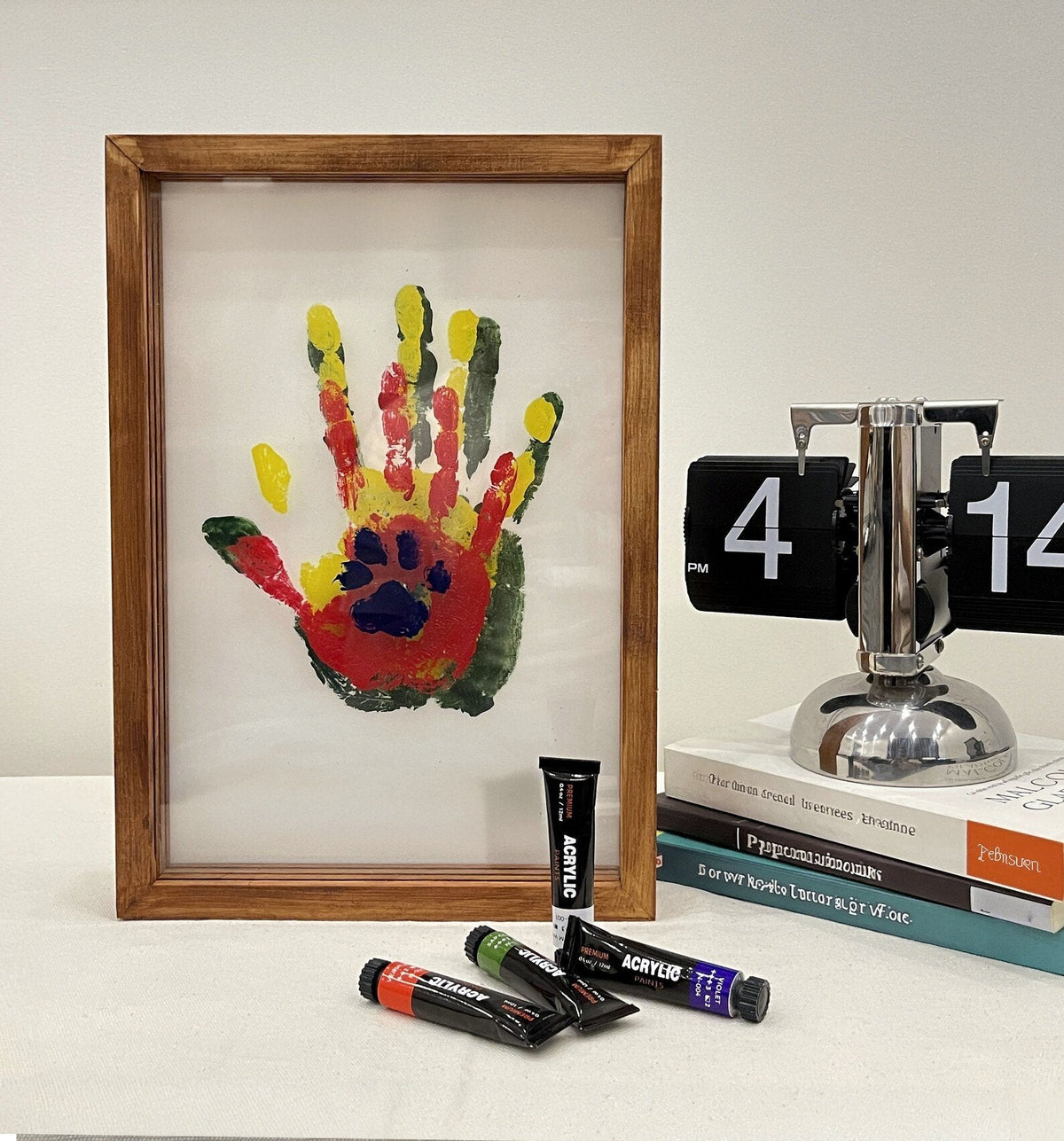 LoveMarks – Family Handprint Art Kit – Brown+Black（save 6$ & Free Shipping）