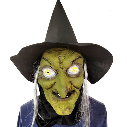 SafeFit – Lightweight & Breathable Mask Headgear – Yellow Face Witch