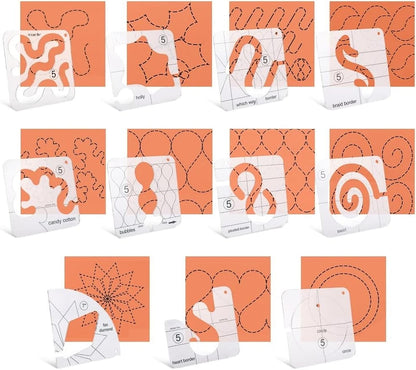 StitchGuide – Free Motion Garment Ruler Set – image 2