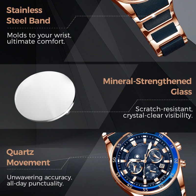 TimeForge – Rugged Men’s Multifunction Watch – image 7