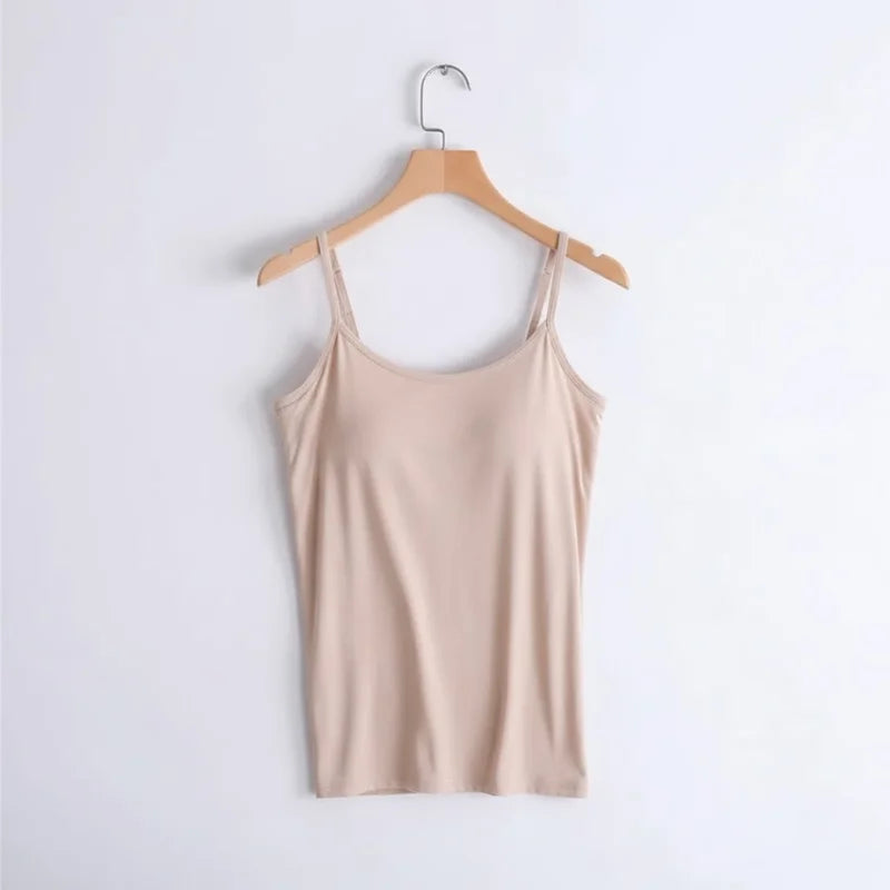 2-in-1 Bra Top - Lissora™ – Beige / S