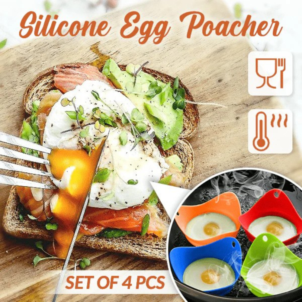 PoachPro - Easy Silicone Egg Poacher (Set of 4) – image 2