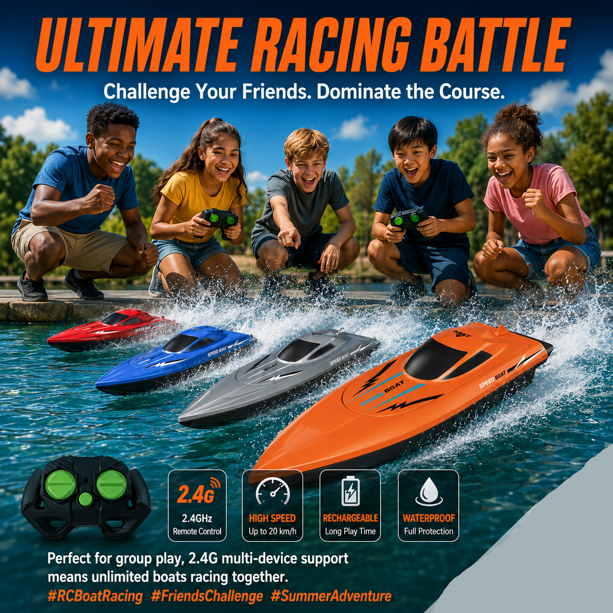 RapidWave – Water Racing RC Boat – image 7