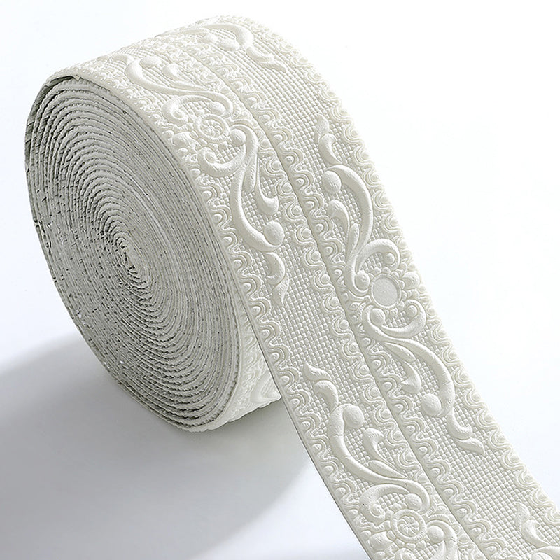 TrimFlex – Decorative Adhesive Edge Tape – White / 8.2ft（2.25 m） / 1 pc
