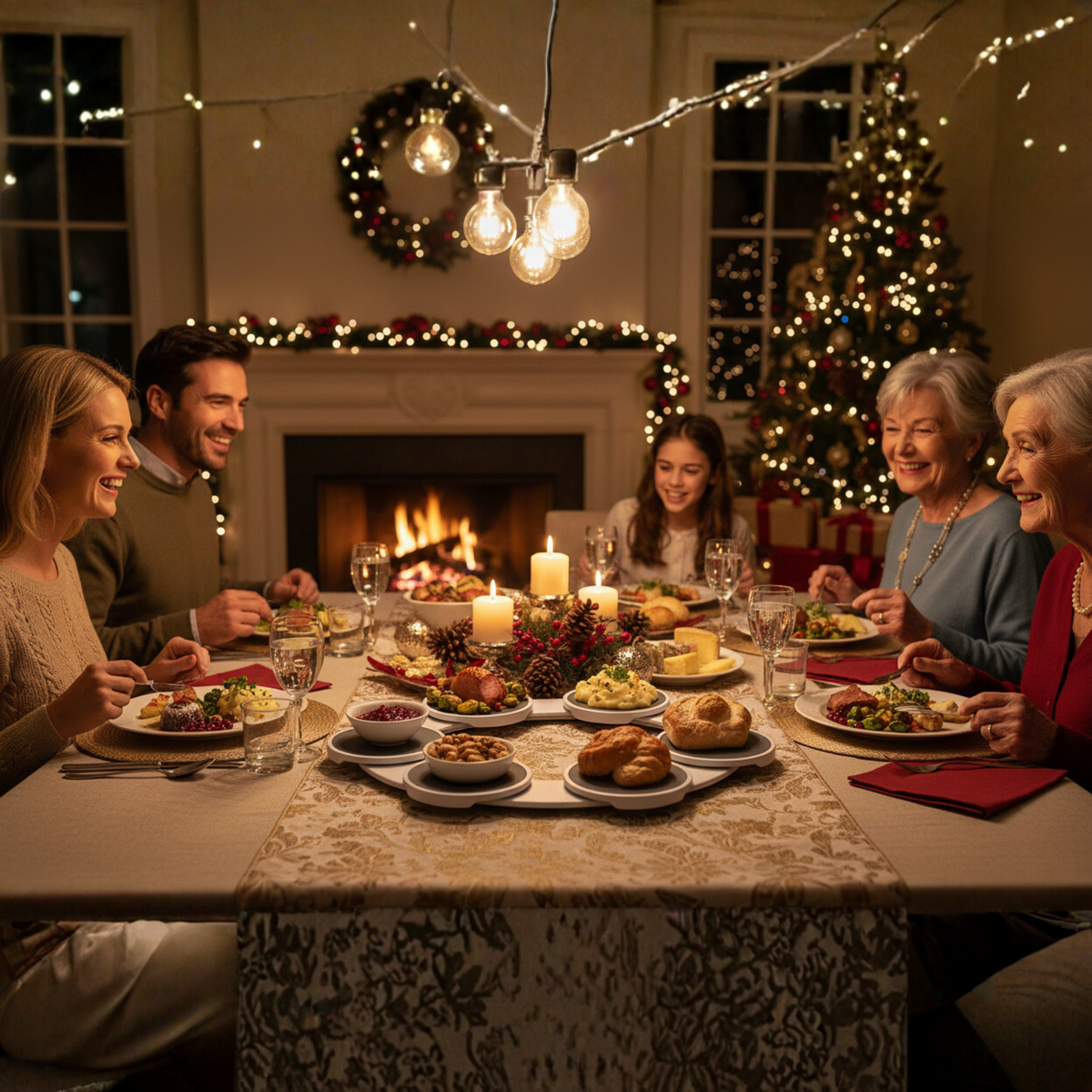 DineRound - Rotating Serving Tray – image 2