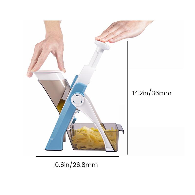 SafeCut - Versatile Mandoline Tool – blue