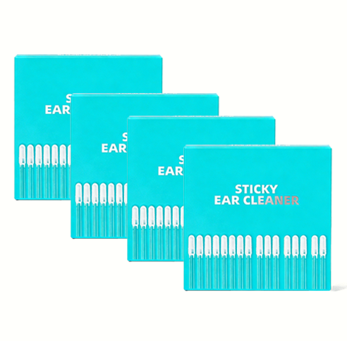 Sticky Ear Cleaning Sticks – Gentle, Visible Ear Care – 4 Boxs(72PCS)