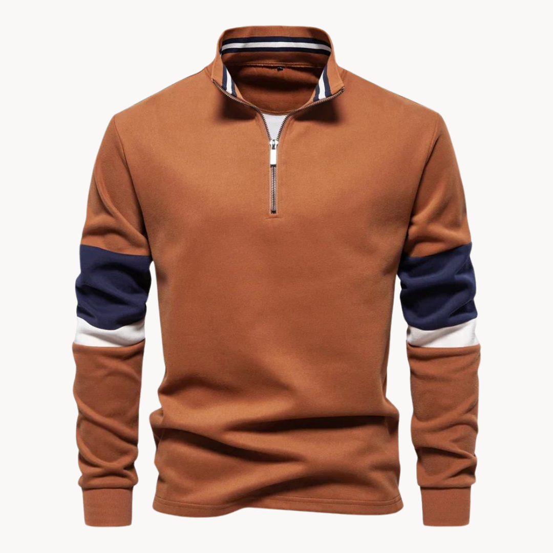 Nathan Quarter-Zip Sweater – image 2