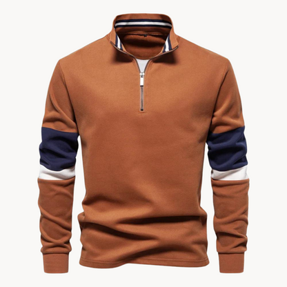 Nathan Quarter-Zip Sweater – image 2