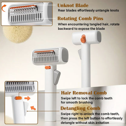 PawGroom – Self-Detangling Pet Brush & Comb – image 3