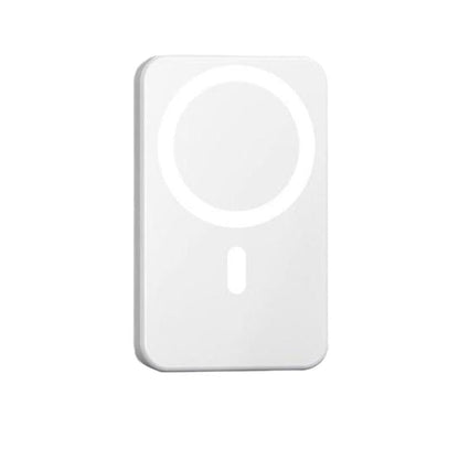 Portable Magnetic Power Bank – White (5000mAh)