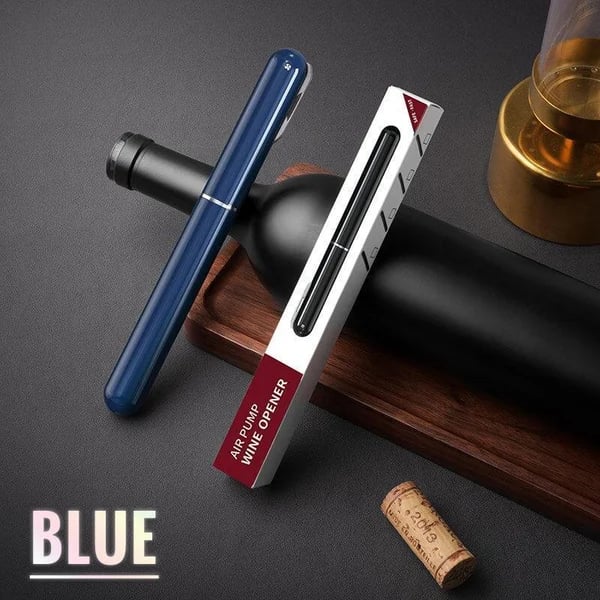 AirPop Pro – Air Pressure Wine Corkscrew – Blue