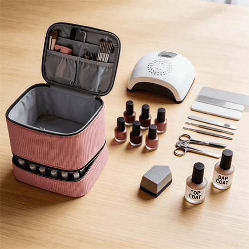 PolishPro – Deluxe Double‑Layer Nail Organizer Case – image 6
