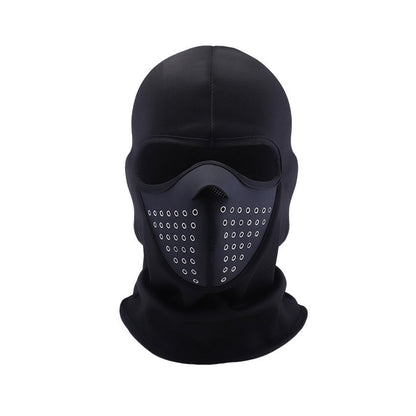 RideGuard – Motorcycle Riding Mask – Punk(Black & White)