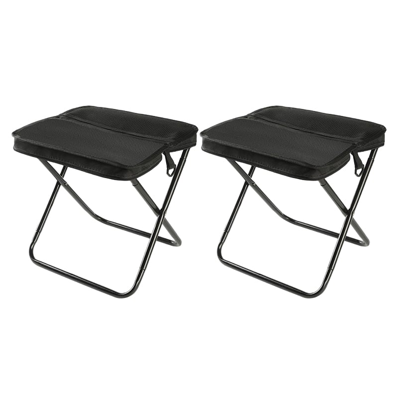 CarrySit – Travel Folding Stool – Black / 2 x Large (11.4 × 9.8 × 12.2 in)