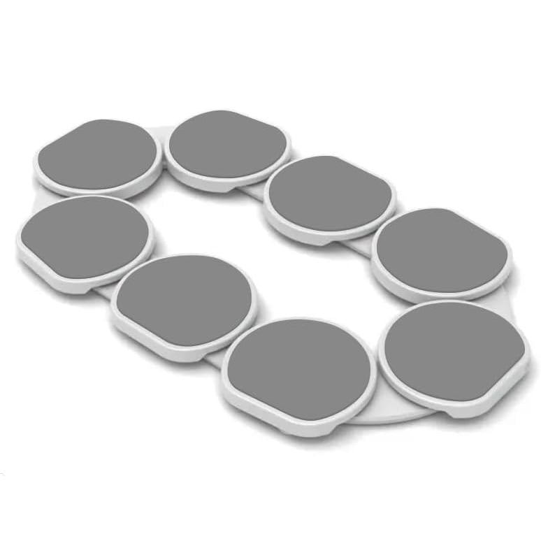 SpinServe – Rotating Dining Table Rack – 8 Plates