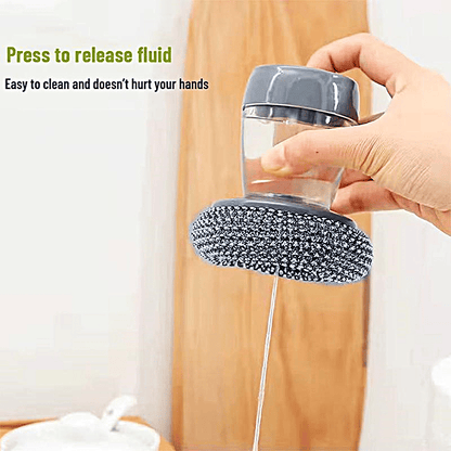 CleanMate - Ergonomic Soap-Release Kitchen Scrubber – image 15
