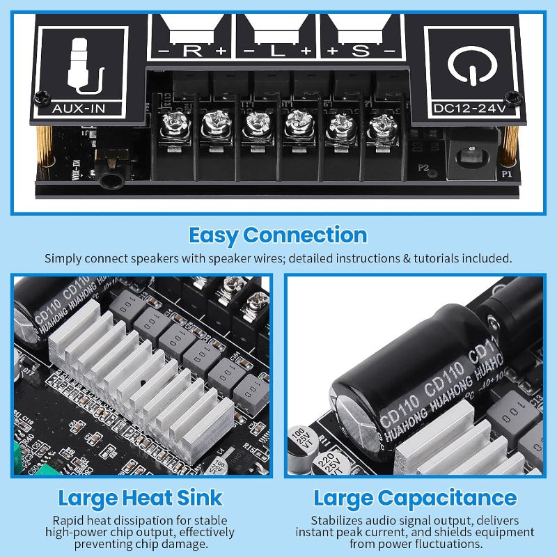 AudioForge – Compact Bluetooth Amp Module – image 3