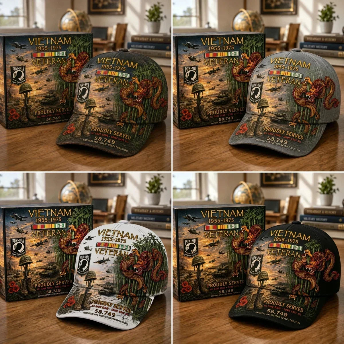HonorLegacy – Vietnam Veteran 1955–1975 Memorial Cap – image 7