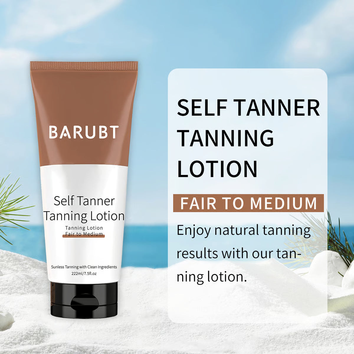 BronzeAura – Natural Finish Self Tanner Lotion – image 23
