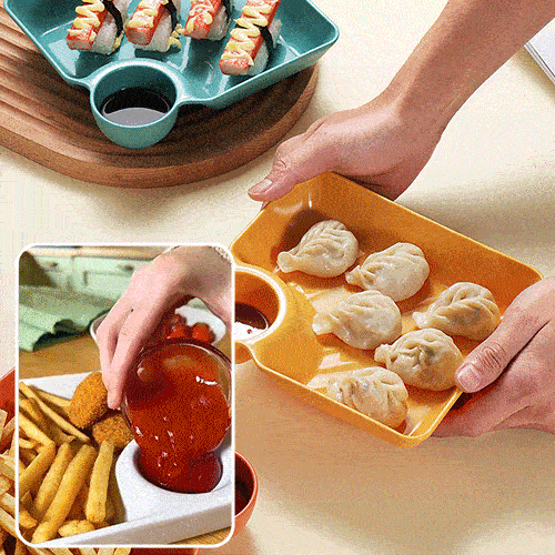 DipMate – Smart Sauce Separated Plate – image 2