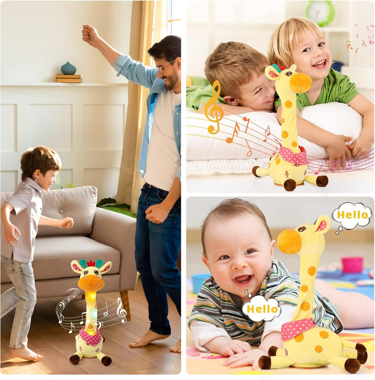 JoyJive – Interactive Musical Giraffe Toy Play & Learn – image 4